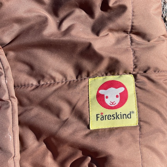 Fåreskind shearling bunting - Picture 3 of 3